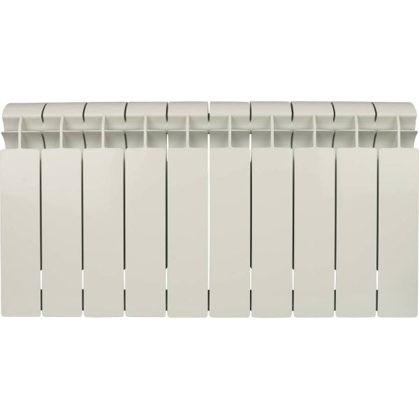 Global STYLE PLUS 350 10 секций радиатор биметаллический боковое подключение (белый RAL 9010)