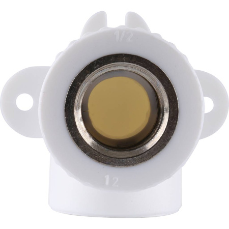 Kalde Угольник с креплением для полипропиленовых труб (внутр. Резьба, 25х1/2")