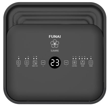Мобильный кондиционер Funai cерии SUMIRE MAC-SU28CONW2