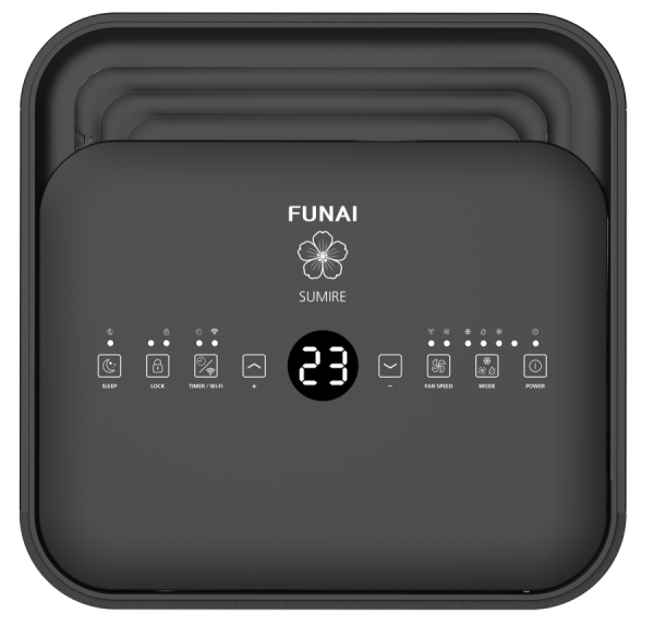 Мобильный кондиционер Funai cерии SUMIRE MAC-SU28CONW2