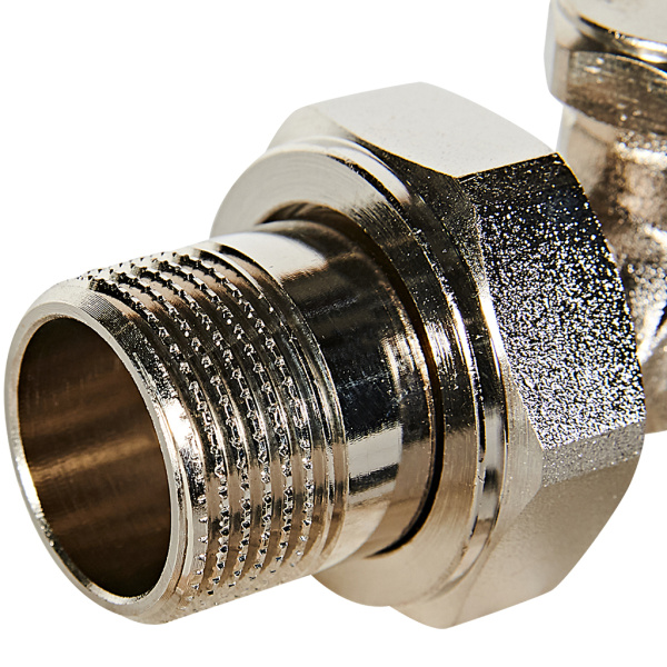 Клапан запорно-балансировочный ROMMER RVL-0001-100020 прямой 3/4, RVL-0001-100020