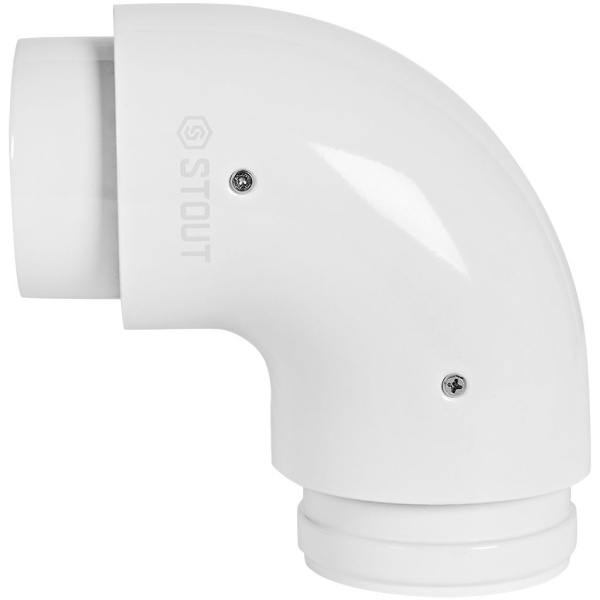 STOUT SCR-0080-800090 STOUT Отвод 90° утепленный традиц. D80(п-м), SCR-0080-800090