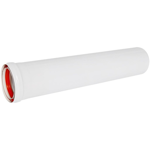 STOUT SCR-0080-820500 STOUT Удлинитель дымохода утепленный традиц. D80(п-м), L500 (газоход до 185 градусов), SCR-0080-820500