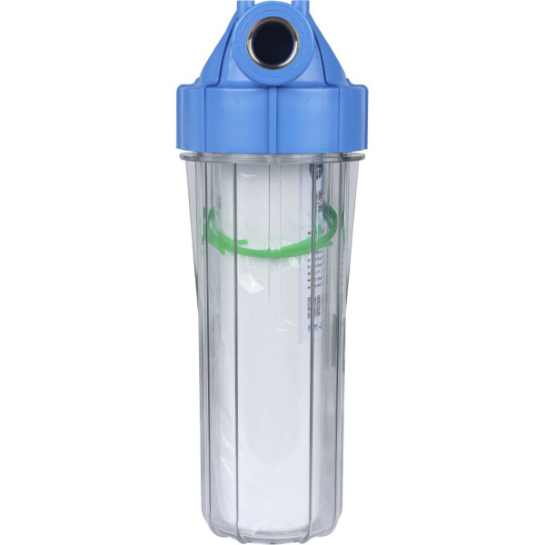 AquaFilter Фильтр 10SL,с возд. кл., лат. резьба 3/4"-ИТАЛЬЯНСКИЙ.Корпус, кронш, ключ и картр FHPR34-B1-AQ. (12)