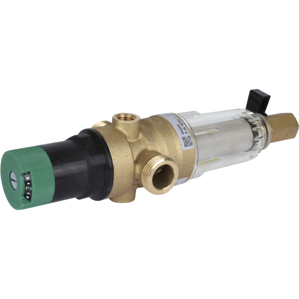 Honeywell (Resideo Braukmann) FK06-1/2"AA с редуктором, на холодную воду, 100 мкм, 1/2"