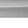Global ISEO 500 4 секции радиатор алюминиевый боковое подключение (белый RAL 9010)