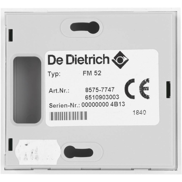 DeDietrich Упрощенное ДУ с датчиком комнатной температуры