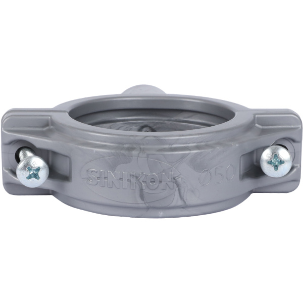 Sinikon Хомут ПП D 050 серый Стандарт со шпилькой и дюбелем