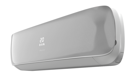 Внутренний блок настенного типа Hisense серии PREMIUM SILVER FREE Match DC Inverter R32 Wi-Fi AMS-09UW4RVETG00(S)