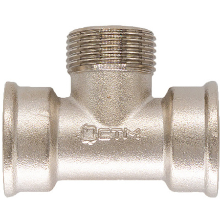 Тройник CTM г/ш/г 1/2"