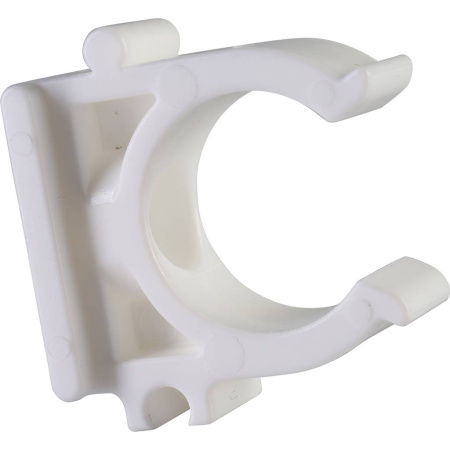 Политэк d=25 Крепление для полипропиленовых труб под сварку (цвет белый)