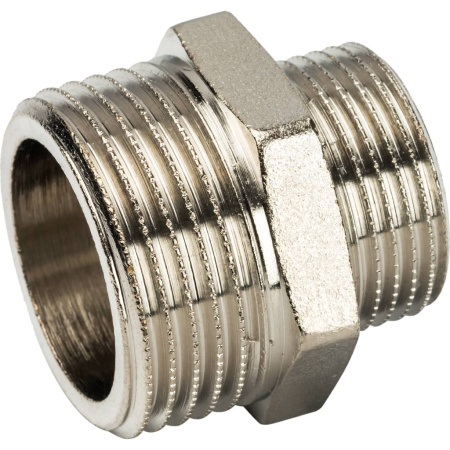 STOUT Ниппель НН переходной никелированный 1"X3/4