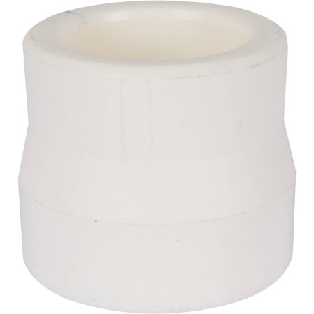 Kalde 75x50 Муфта переходная для полипропиленовых труб под сварку (цвет белый)