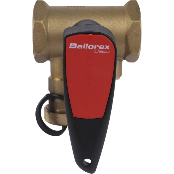 БРОЕН БРОЕН Basic Клапан ручной запорный с дренажем резьбовой DN 025 PN 25 Kvs=7,4 м3/ч,артикул 45490000-001003 [45490000-001003]