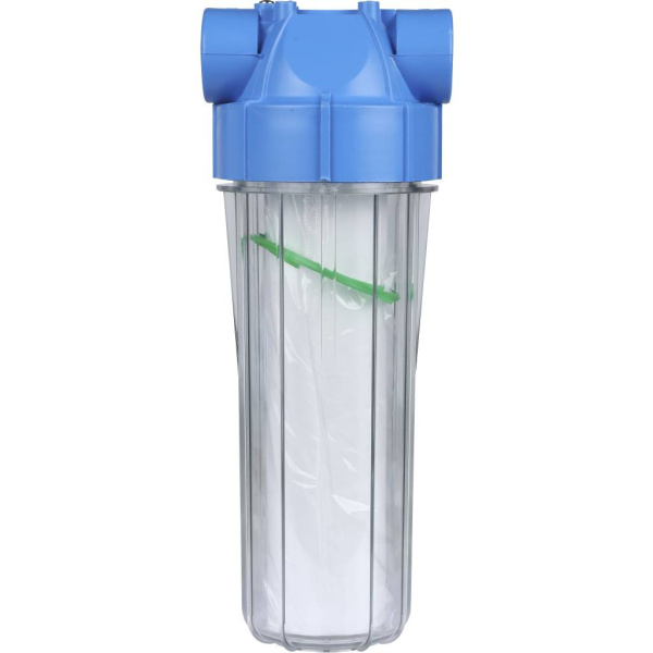 AquaFilter Фильтр 10SL,с возд. кл., лат. резьба 3/4"-ИТАЛЬЯНСКИЙ.Корпус, кронш, ключ и картр FHPR34-B1-AQ. (12)