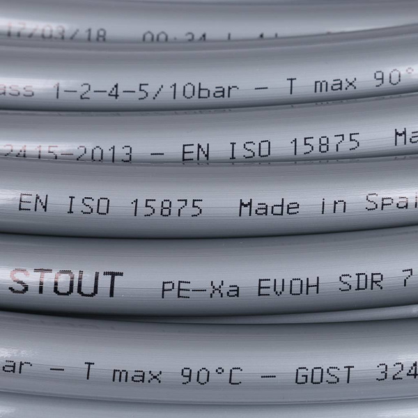 STOUT PEX-a труба из сшитого полиэтилена 16х2,2 SPX-0001-001622