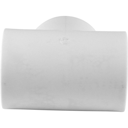 Политэк d=63 Тройник для полипропиленовых труб под сварку (цвет белый)