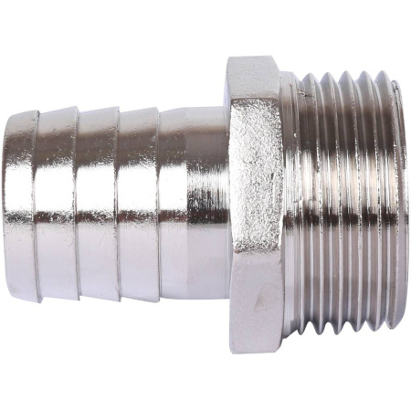 STOUT Штуцер НР никелированный 1"x25