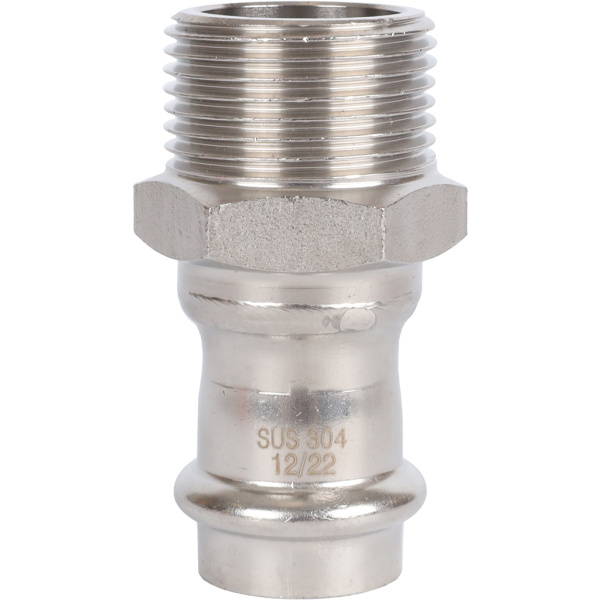 ROMMER RSS-0021-000221 ROMMER Переходник-НР, 22х1, из нержавеющей стали прессовой