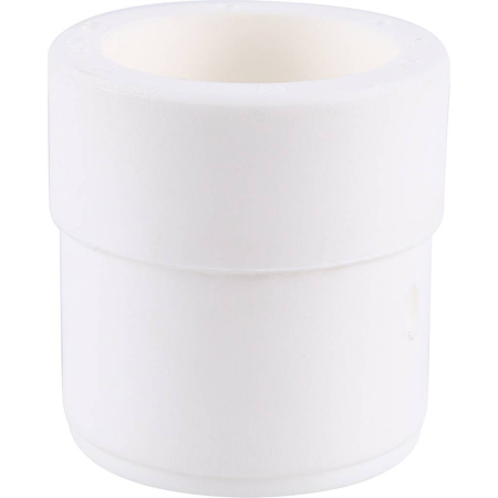 7B22050040 FIRAT Муфта переходная 50-40 для полипропиленовых труб под сварку (цвет белый)