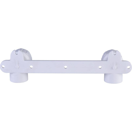 Политэк 20х1/2" Настенный комплект с внутренней резьбой для смесителя для полипропиленовых труб под сварку (цвет белый)