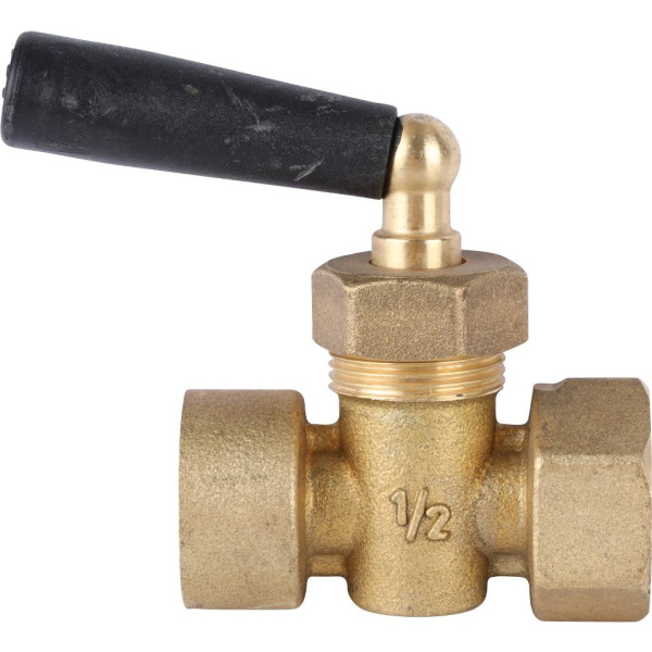 SMN-0010-000115 STOUT Кран для манометра, ВР/ВР, 1/2"