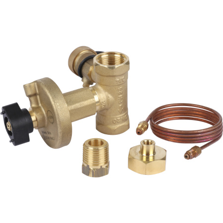 БРОЕН БРОЕН DP Клапан балансировочный автоматический резьбовой DN 020 PN 25 перепад давления 0,05-0,25 бар в комплекте с импульсной трубкой и дренажным краном,артикул 44550010-021003 [44550010-021003]