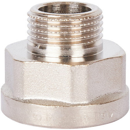 STOUT SFT-0073-001238 STOUT Переходник под ключ ВН никелированный 1/2"x3/8"