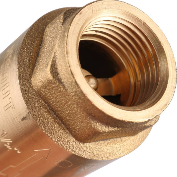 SVC-0011-000015 STOUT 1/2" Клапан обратный пружинный муфтовый с металлическим седлом