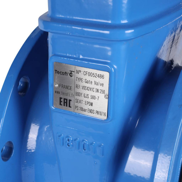 007-1615 Tecofi Задвижка чугунная