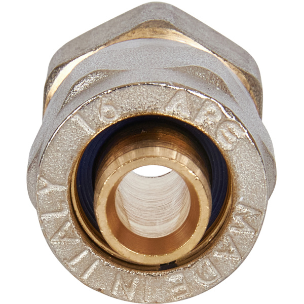 STOUT Переходник с внутренней резьбой 1/2"х16 для металлопластиковых труб винтовой