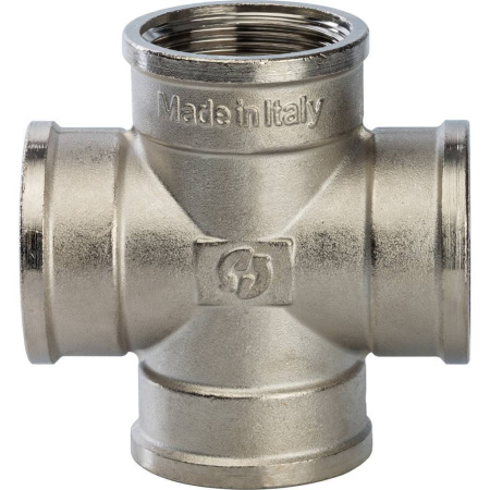 STOUT Крестовина ВВ никелированная 1"1/4