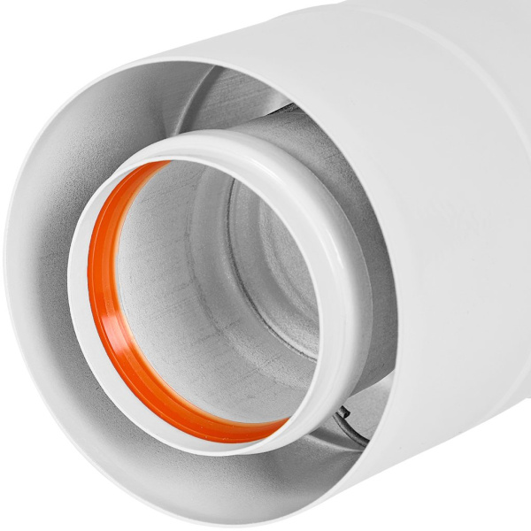 STOUT SCR-6010-250300 STOUT Адаптер подключения УНИВЕРСАЛЬНЫЙ c конденсатоотв. вертик. традиц. коакс. D60(м-м)/100(п-м) (хомут,фланец,втулка,адаптер) кроме Immergas,Navien D75/100, SCR-6010-250300