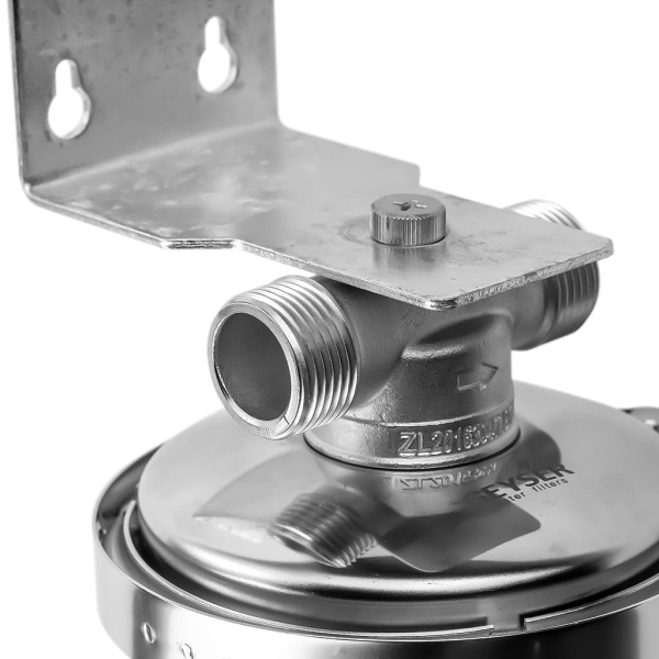 Гейзер 50754 премьер 10BB нерж. сталь для хол. и горячей воды со сливом 1"