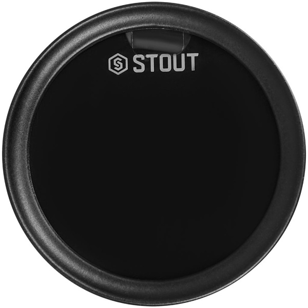 Умная термостатическая головка STOUT Zigbee, Черная, STE-2070-703021