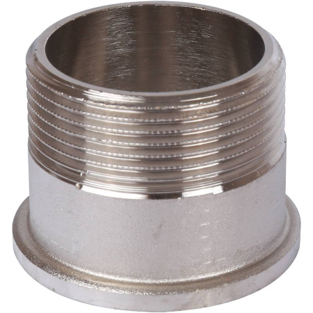 STOUT Разъемное соединение "американка" ВН, никелированное, уплотнение под гайкой по плоскости, 1? 1/2