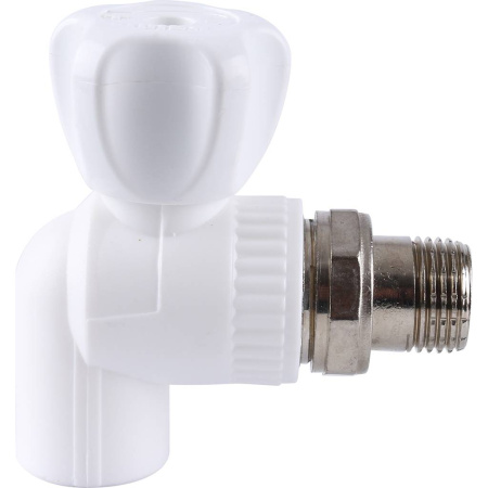 Kalde Кран шаровой разборный угловой с накидной гайкой 20х1/2"