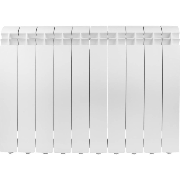 Global VOX- R 500 Global VOX- R 500 10 секций радиатор алюминиевый боковое подключение (белый RAL 9010)