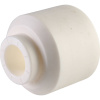 Политэк 50х20 Муфта переходная внутр./наруж. для полипропиленовых труб под сварку (цвет белый)