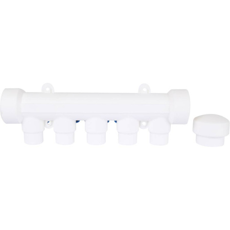 Kalde Коллектор с воздухоотводчиком и запорными кранами (5 выходов) 3272-mnb-400520