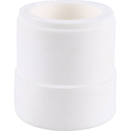 7B22050040 FIRAT Муфта переходная 50-40 для полипропиленовых труб под сварку (цвет белый)