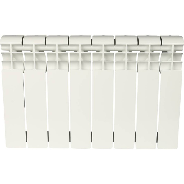 ROMMER Profi BM 350 (BI350-80-80-130) Profi BM 350 (BI350-80-80-130) 8 секций радиатор биметаллический (RAL9016)