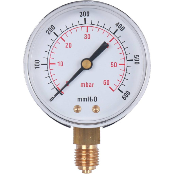 Watts Манометр газов.FR260(MG) 63/6(1/4",60мбар)