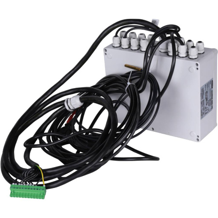 ROMMER Горелка пеллетная приставная "Rommer" - 25 (горелка+ПУ+механизм+бункер200)