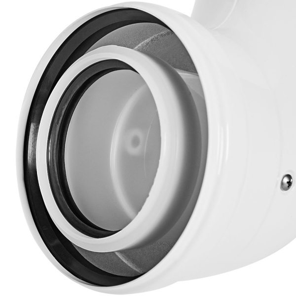 STOUT SCR-8012-000090 STOUT Отвод 90° конденсац. коакс. D80(п-м)/125(п-м), SCR-8012-000090
