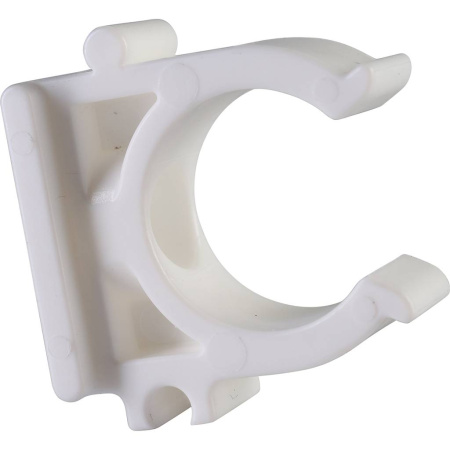 Политэк d=20 Крепление для полипропиленовых труб под сварку (цвет белый)