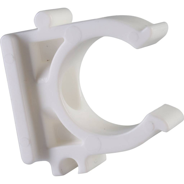 Политэк d=20 Крепление для полипропиленовых труб под сварку (цвет белый)