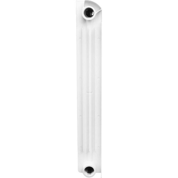 Global STYLE EXTRA 500 10 секций радиатор биметаллический нижнее правое подключение (белый RAL 9010)