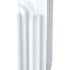 SRA-1310-050008 STOUT VEGA 500 8 секций радиатор алюминиевый боковое подключение (белый RAL 9016)