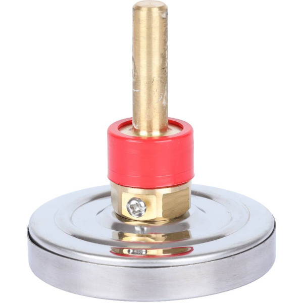 РОСМА БТ-31.211(0-120С)G1/2.46.2,5 ТЕРМОМЕТР биметалл. 63 мм, ТИП - БТ-31 корпус - хромированная сталь, шток осевой 46х6мм - нерж.сталь, 0-120C, c гильзой (латунь) G1/2, кл. 2,5